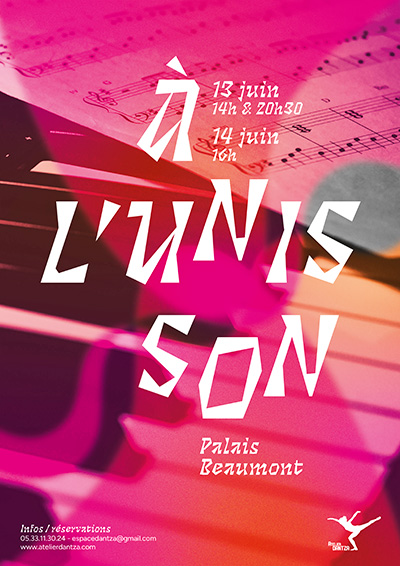 "A l'Unisson", Atelier Dantza