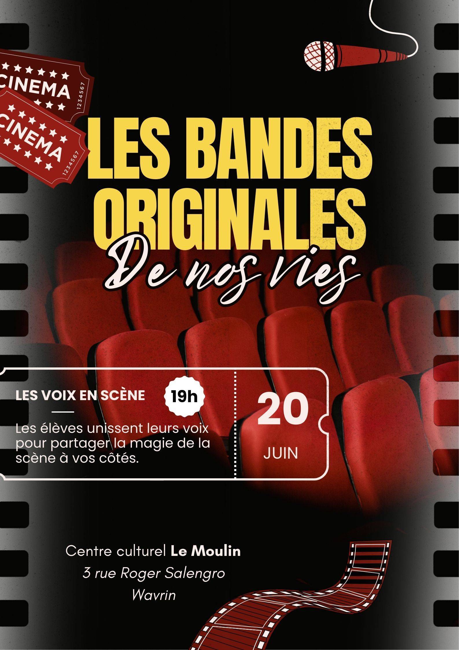 Spectacle de fin d'année - Les bandes originales de nos vies