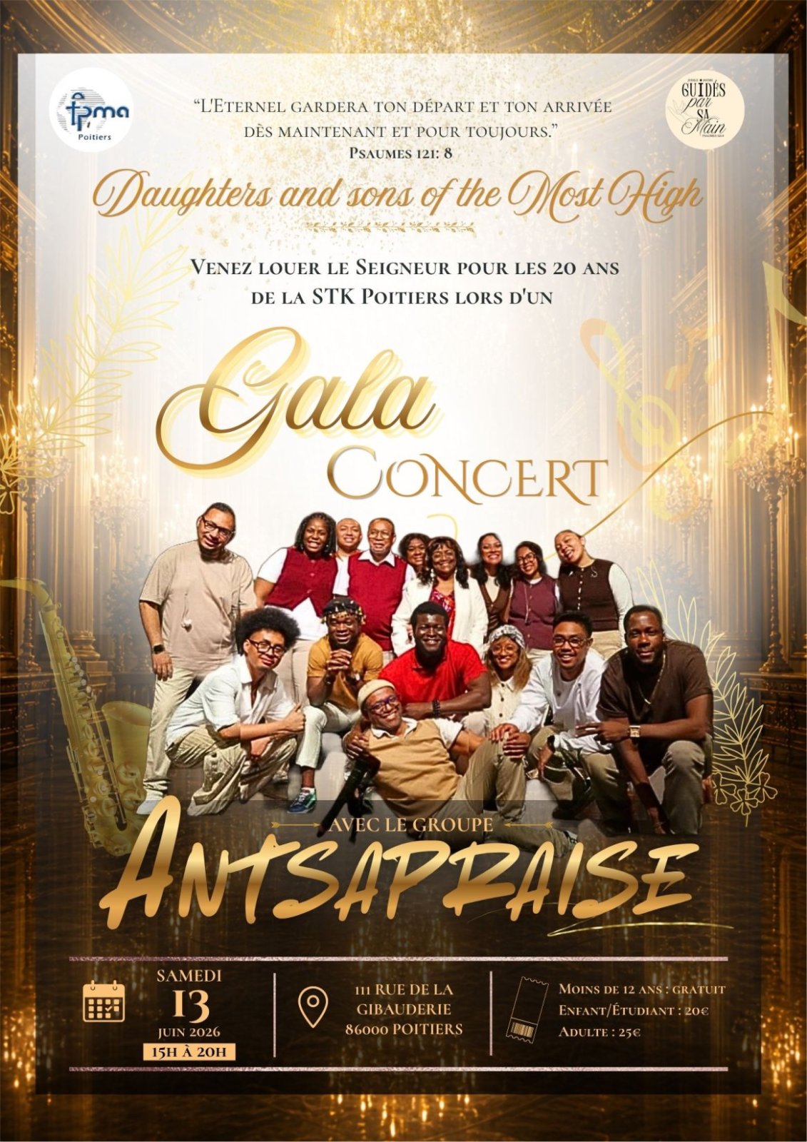 Gala Concert avec AntsaPraise — 13 June 2026