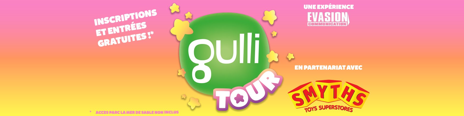 GULLI TOUR ÉTÉ 2026 - Image de l'événement