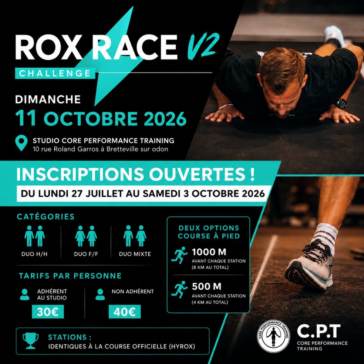 Rox Race V2 — 11 October 2026